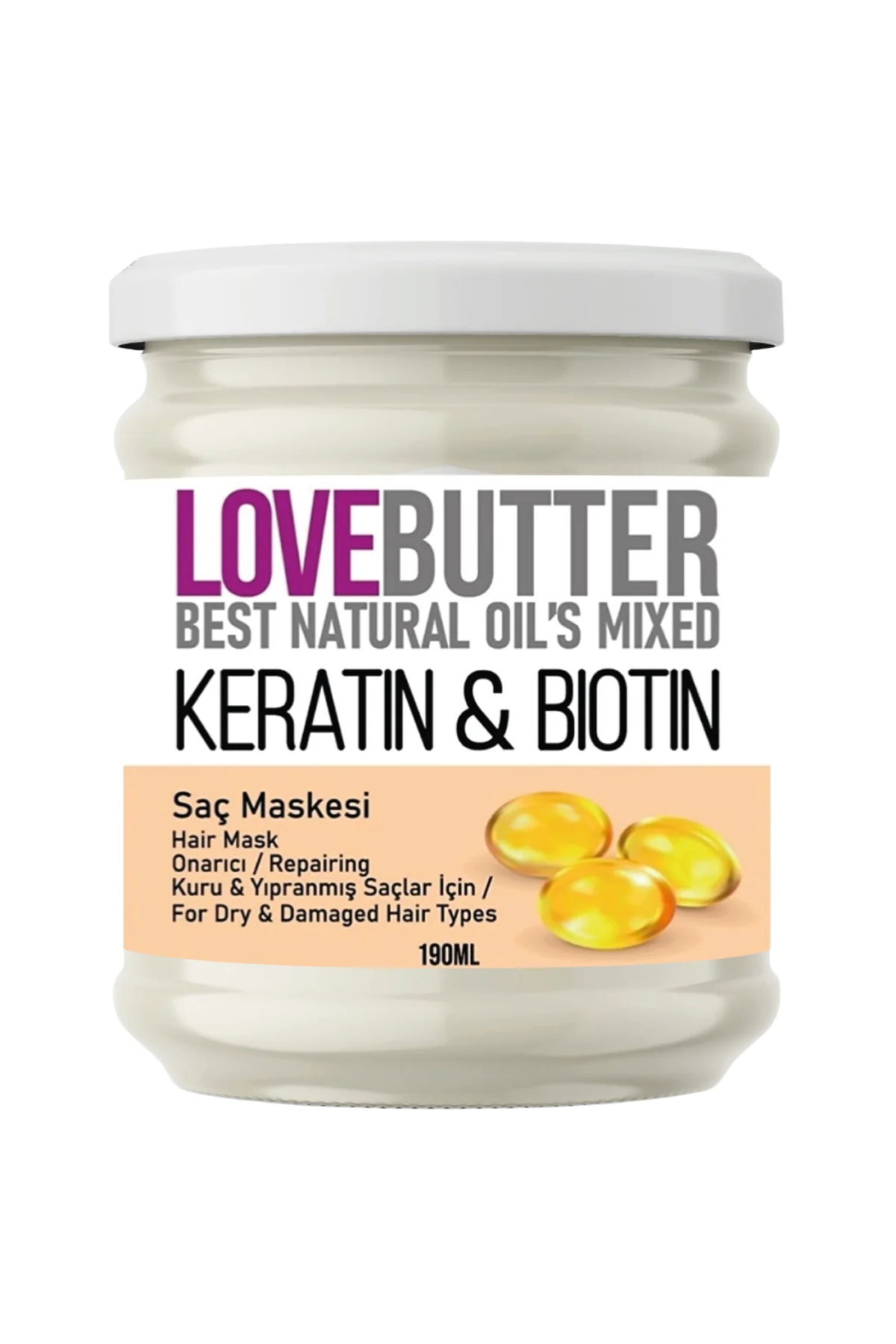 LoveButter Keratin & Biotin Hair Mask