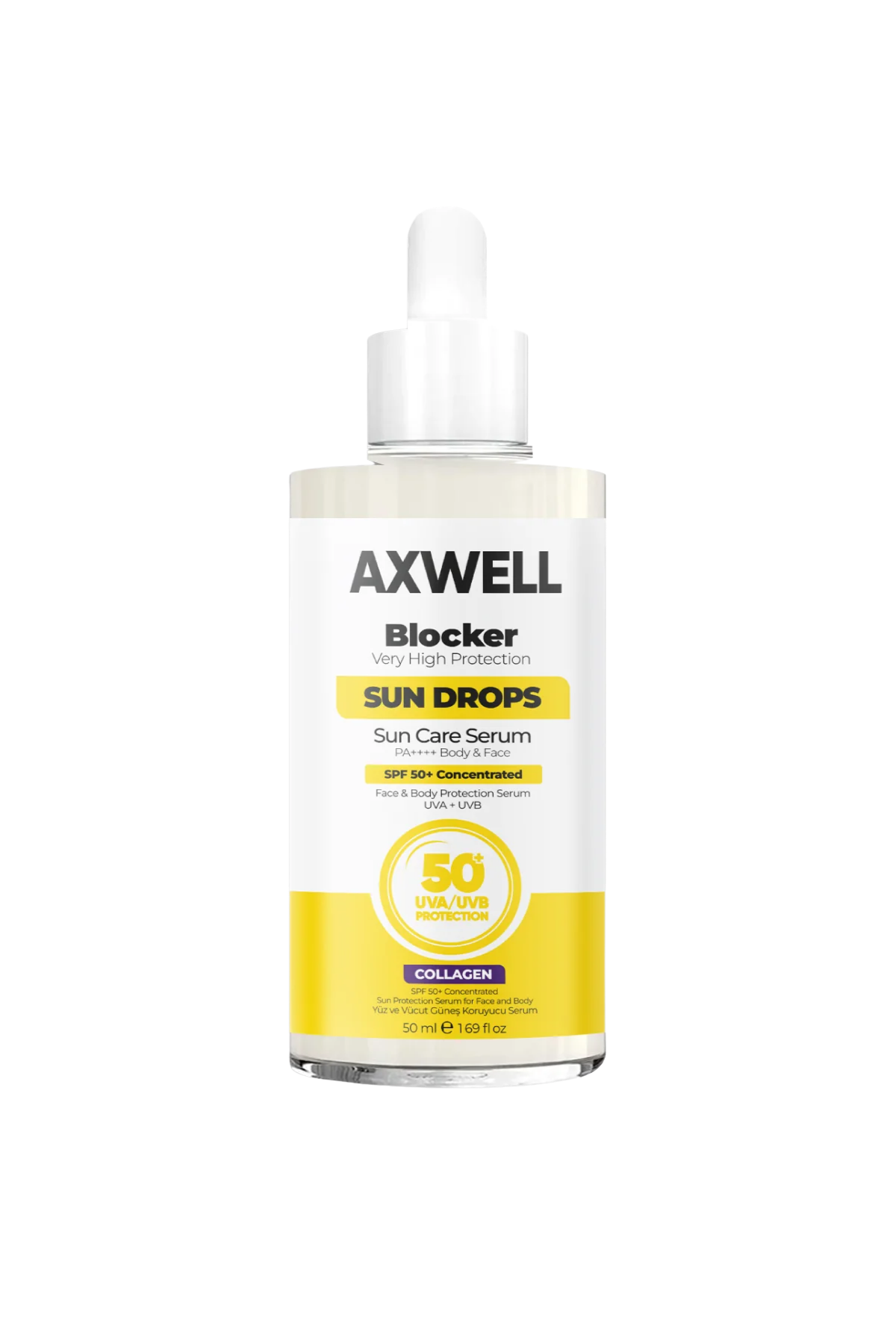 Axwell Bloker 50 SPF+ Sun Care Serum